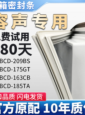 适用容声BCD 209BS 185TA 175GT 163CB 冰箱门密封条胶条密封圈