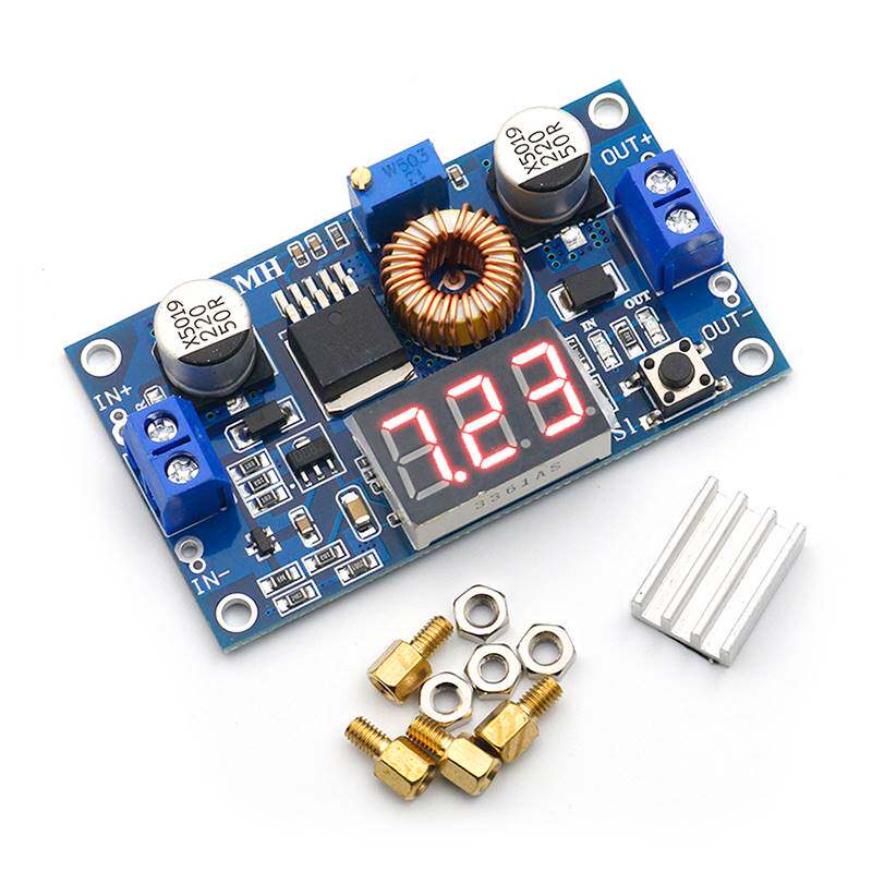 速发直A大功率75W带电压表显示-5流降压稳压模块24转12V/5V