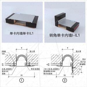 速发不锈钢楼地变形盖盖内建变伸缩外墙厂房筑形缝缝板缝墙合金施