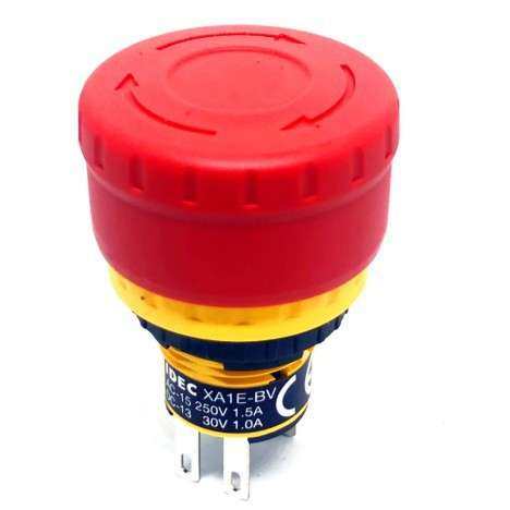 IDEC和泉XA1E-BV一体XA1E-BV3U02R 3U01R紧急停止开关3U02R 3U01R