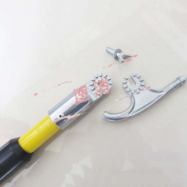 伸缩型三角拉闸杆三角式自锁操作杆绝缘美式令克棒伸缩高压拉闸杆