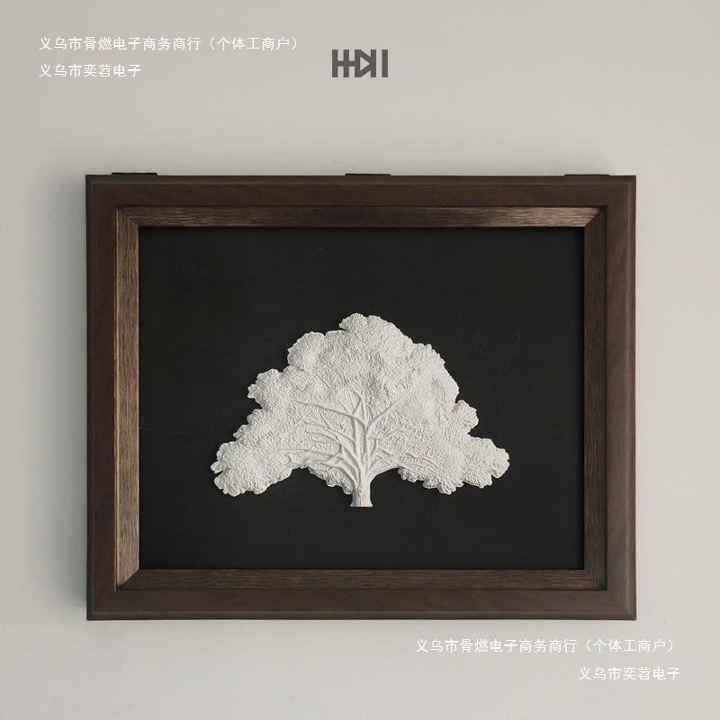 浮雕装饰画法式欧式建筑木纹立体墙面古风复古挂画雕塑客厅壁画中