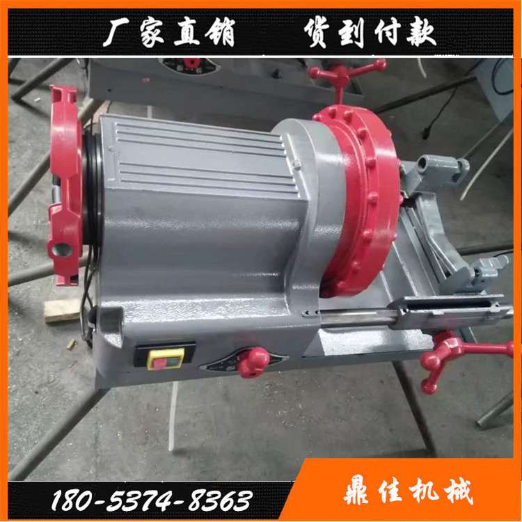 2-6寸电动套丝切管机台式套丝切管机钢管开牙机厂家直销镀锌管