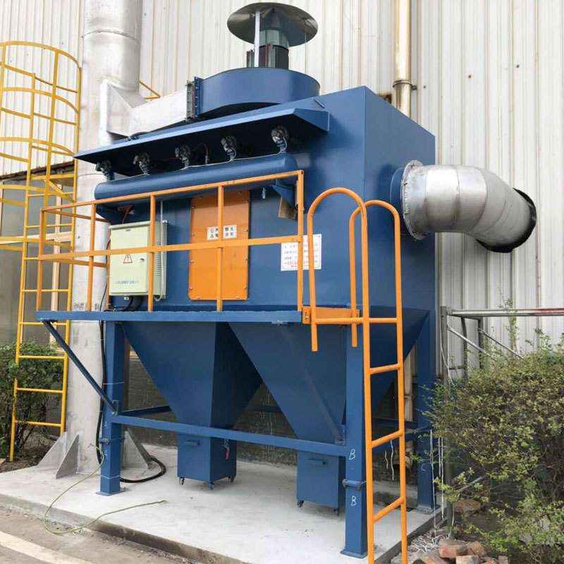 打磨车间小型滤筒除尘器厂家生产脉冲斜插滤筒除尘器工业除尘设备