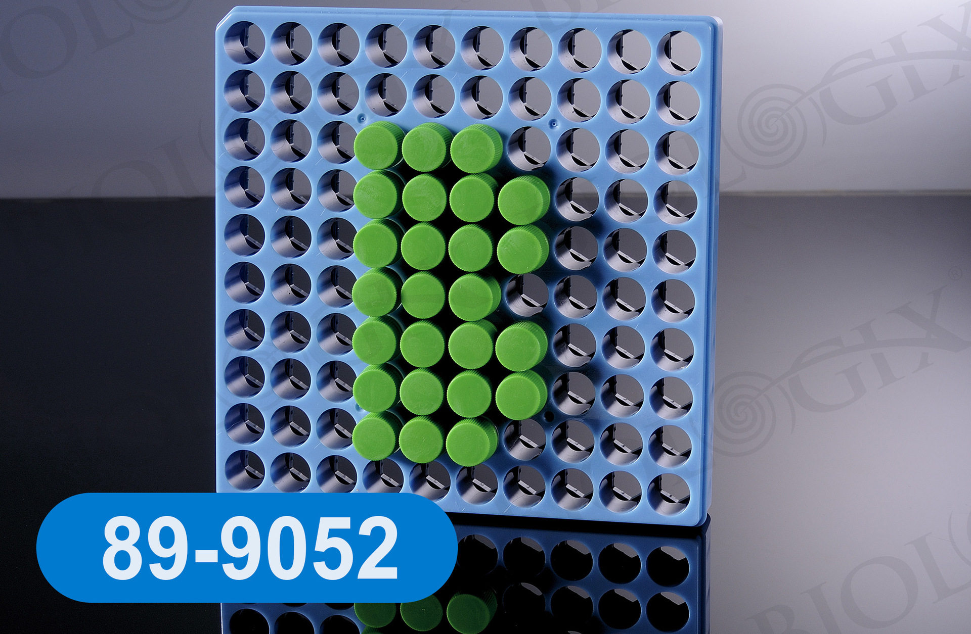 89-9052巴罗克套装冻存管+冻存盒0.5ml隔断100格
