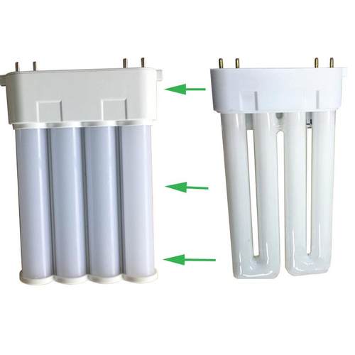 LED 2G10 Gx10 18W 横插 插拔灯4针 CE ROHS宽电压出口品质 GX10Q