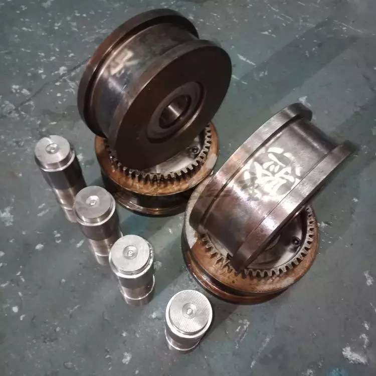 电动单梁大车行走轮200/300/400/500轨道驱动轮