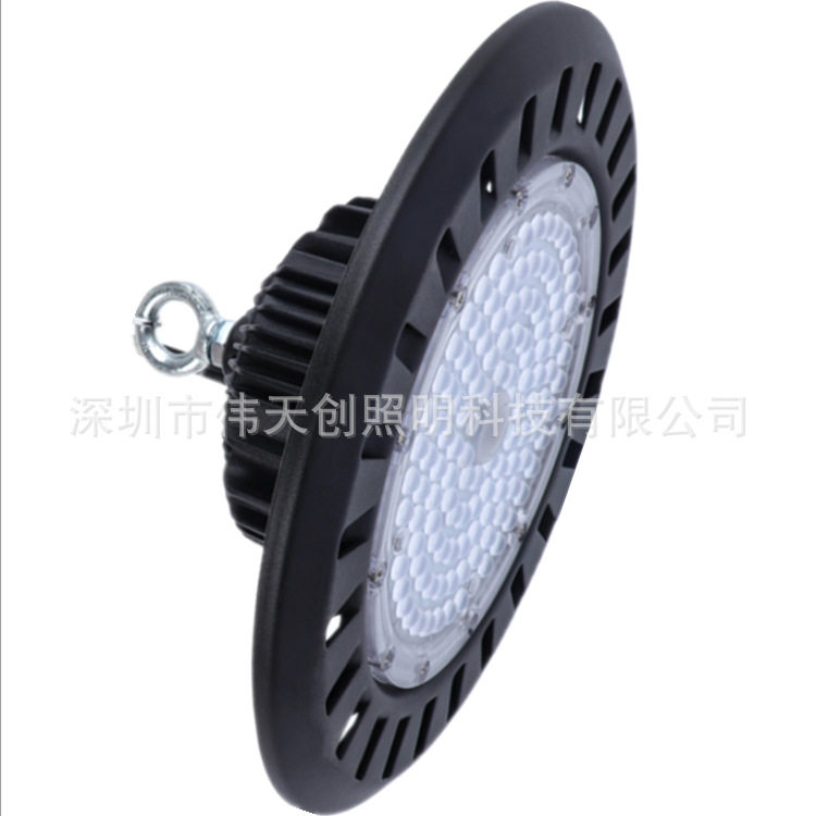 圆形LED工矿灯套件 UFO飞碟灯外壳 UFO工矿灯100W IP66灯套件