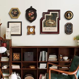 挂画高级感组合A065 饰画玄关餐厅卧室壁画复古欧式 法式 客厅装