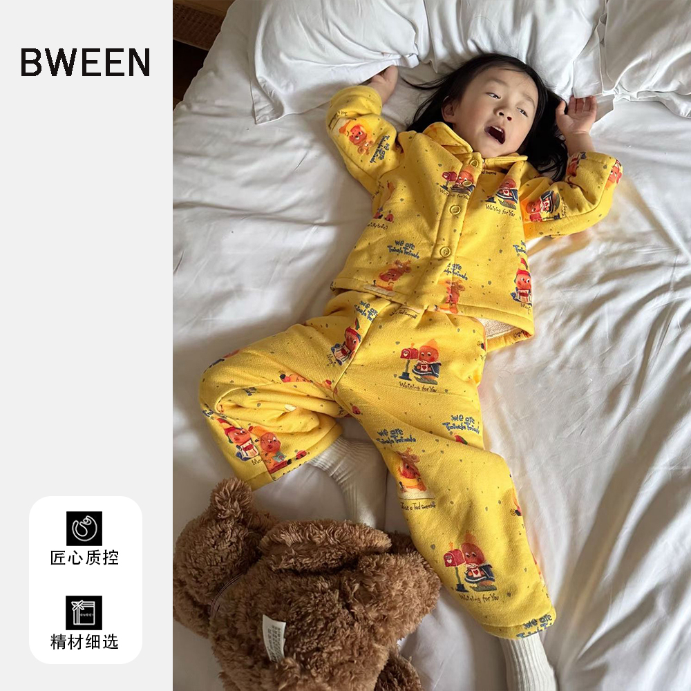 哇塞这款家居服可爱还保暖~