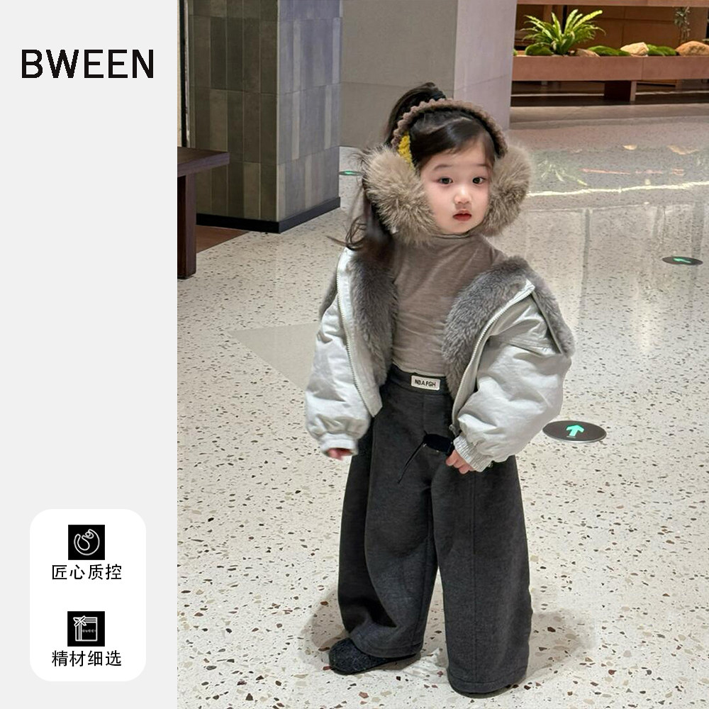 女童加绒外套冬款2025新款洋气儿童韩版宝宝时尚翻领保暖卡通上衣,童装/婴儿装/亲子装,普通外套,淘宝优惠券,粉丝福利购,淘宝优惠卷