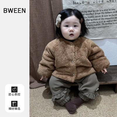 时尚随心好搭配的女童棉服