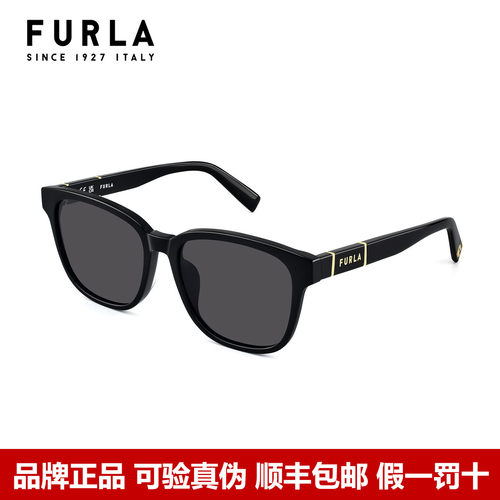 FURLA芙拉墨镜黑色板材GM太阳镜