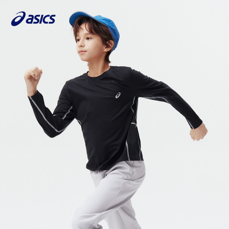 亚瑟士儿童长袖童装秋冬针织圆领T恤羊毛衫吸湿透气男童上衣运动,童装/婴儿装/亲子装,T恤,淘宝优惠券,粉丝福利购,淘宝优惠卷