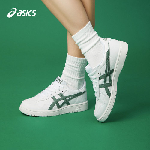 Asics/亚瑟士复古男白色板鞋