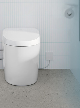 汉斯格雅 纯境智能坐便器305mm脚触控冲水陶瓷釉面抗菌落地式马桶