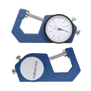 极速Dial Thickness Gauge 0-10/0-20mm Thickness Meter TZester