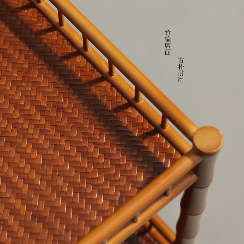 极速中式大d号紫竹茶棚展示架晾杯架茶具收纳柜博古架茶杯架桌面,特色手工艺,竹编/竹雕,淘宝优惠券,粉丝福利购,淘宝优惠卷