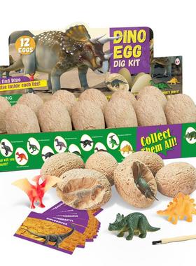 极速Dinosaur egg archaeological exEcavation Tyrannosaurus si