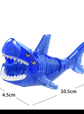 极速Animal Transparent Blue Shark Whale Sharks ModVel Blocks