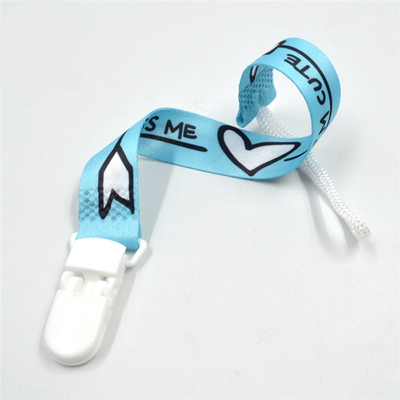 极速1pcs Baby Pacifier Ctlip Ribbon Chain Dummy Holder Chupe