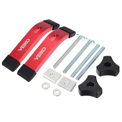 极速2PCS Woodworking pBlock Quick Acting Hold Down Clamps Ho