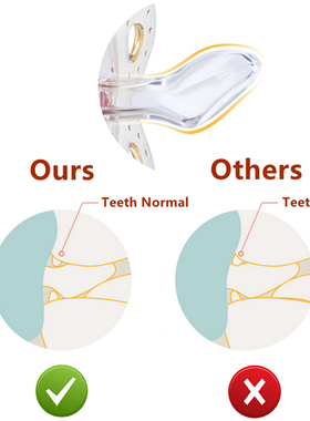 极速0-18 Months Luxury I Love PaPa Baby Pacifier BlinYg Blin