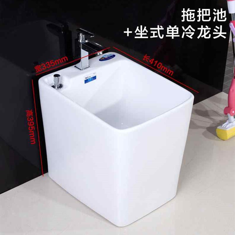 极速欧式拖把池大号拖拖池长方形海绵布把地拖盆O龙带.头屋外阳台