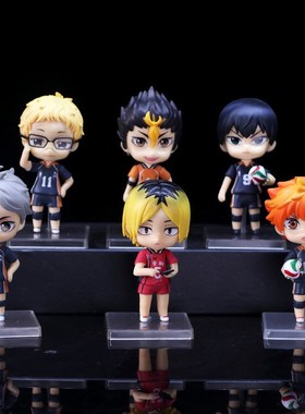 极速6pcbs/set Anime Haikyuu Volleyball Hinata Syouyou kageya