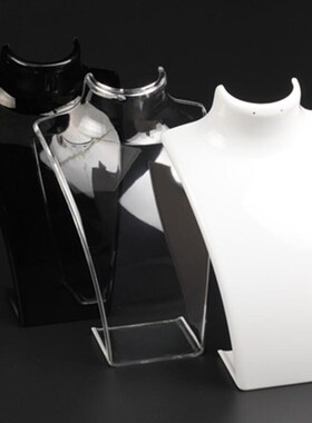 极速2023 New Plastic Mannvequin Necklace Display Bust Stand