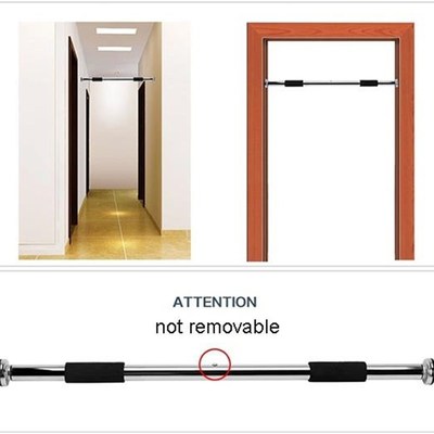 极速Home Door Exercise Bar wChin Pull Up Workout Training Gy