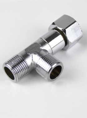 极速*Eurodpe s G3/8 Tee Joint 3 Way Plumping Pipe Fittings