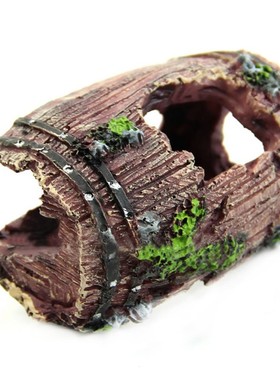 极速Resin Aquarikum Ornaments Decorations Artificial Barrel