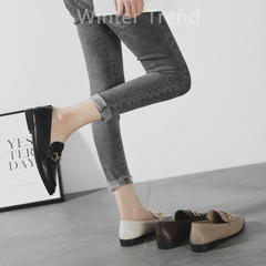 极速Plus Size 44 Spring Designer Shoes Woman QuSality Leathe