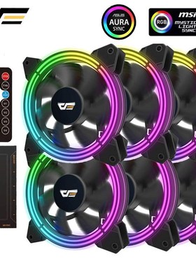 极速Darkflash RGB lCooler-Fany Computer-Case Controller Quie