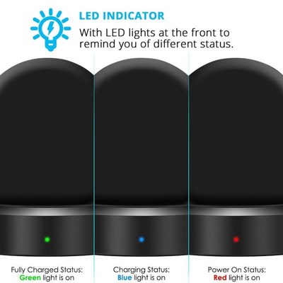 极速Wireless Fast Charger For Samsung Gear S3 Classic F.ront