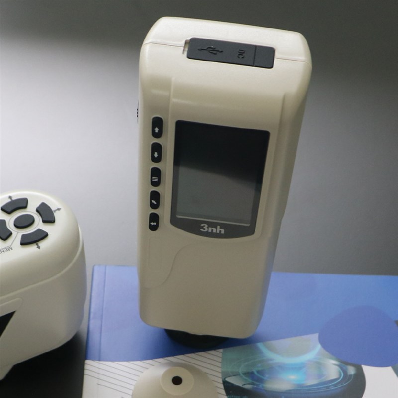 极速3nh NR60CP 4/8mm双口径高精度色差仪手持式U测色色差计分光