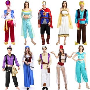 速发圣节成人服装中主迪拉伯公东服阿拜男演出服神化神灯衣服