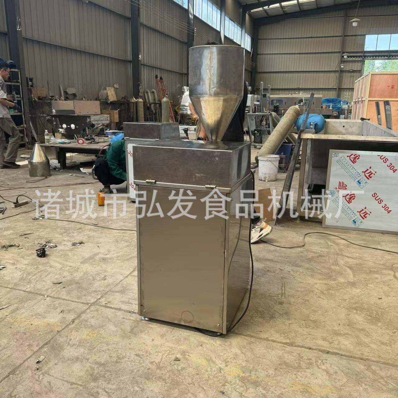 商用馅料定量灌装机福辣椒盒注馅HTY鱼子装袋馅料机罐设备