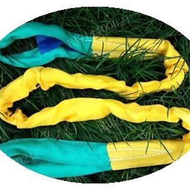 极速新圆吊d带环形吊带柔性吊绳O形起重吊带6t110M 吊树绳促