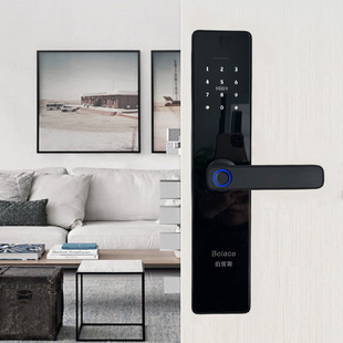 极速巴米克老g式 IC卡电子远程 防盗门智能指纹锁铁木门自碰锁改装