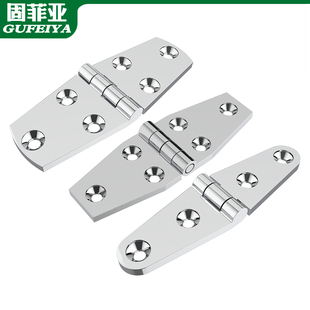 极速加厚加宽工业翻板重型折叠铰链304不E锈钢精铸合页40*80*100*