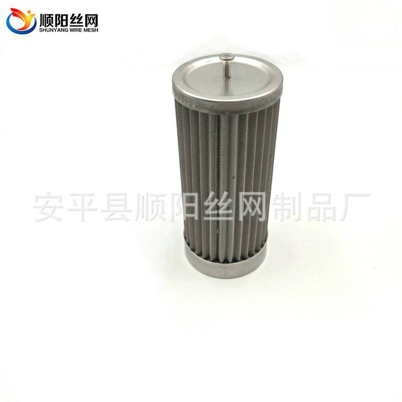 极速钢烧结折叠滤芯 液压泵滤芯C 除尘滤芯定制 X空气过滤滤芯