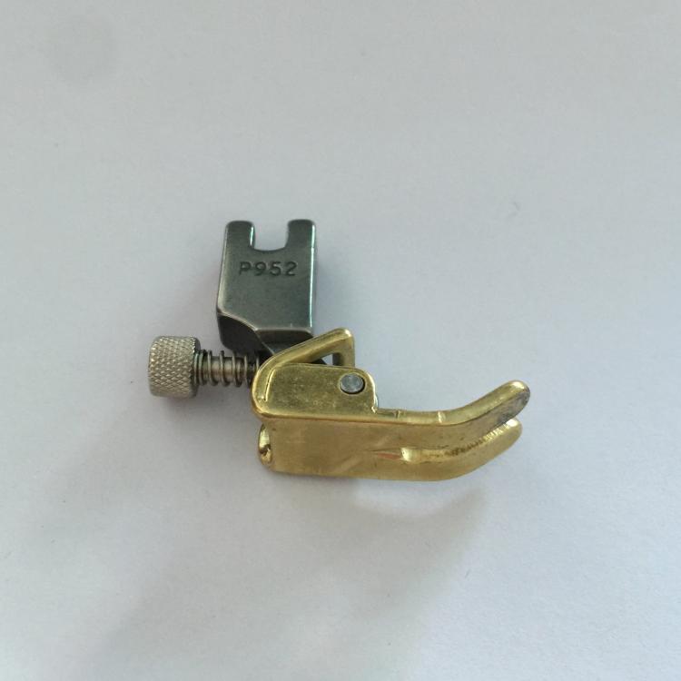 极速进口P952压脚n 工业平缝机配件平车打皱缩折压脚 褶皱打折全