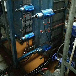 换热器液压扳手U 液压夹紧器 液压板换夹紧器 极速电动板换夹紧器