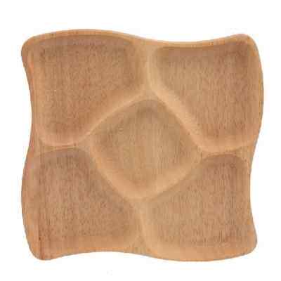极速Whole Wohod Wood Irregular Oval Solid Wood Pan Plate Fru