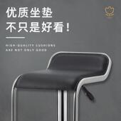 极速2023新款 k吧台椅现代简约高脚凳升降旋转吧台凳家用吧台椅轻