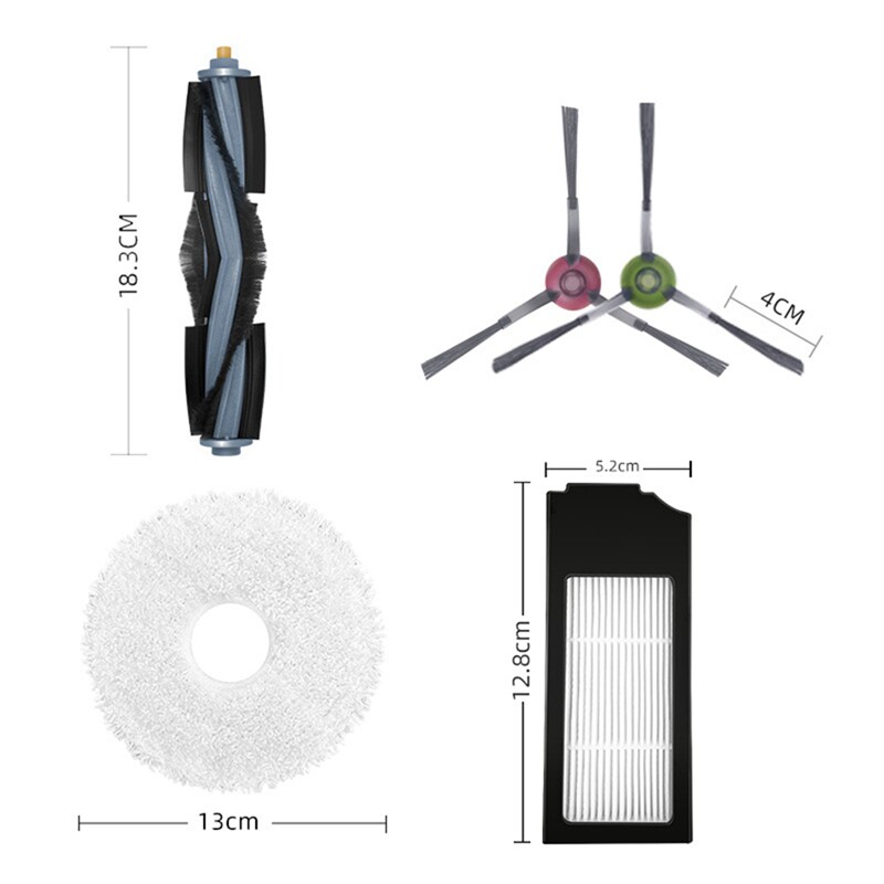 极速For Ecovacs Deebot X1 Omni Turbo VacuuMm Cleaner Accesso