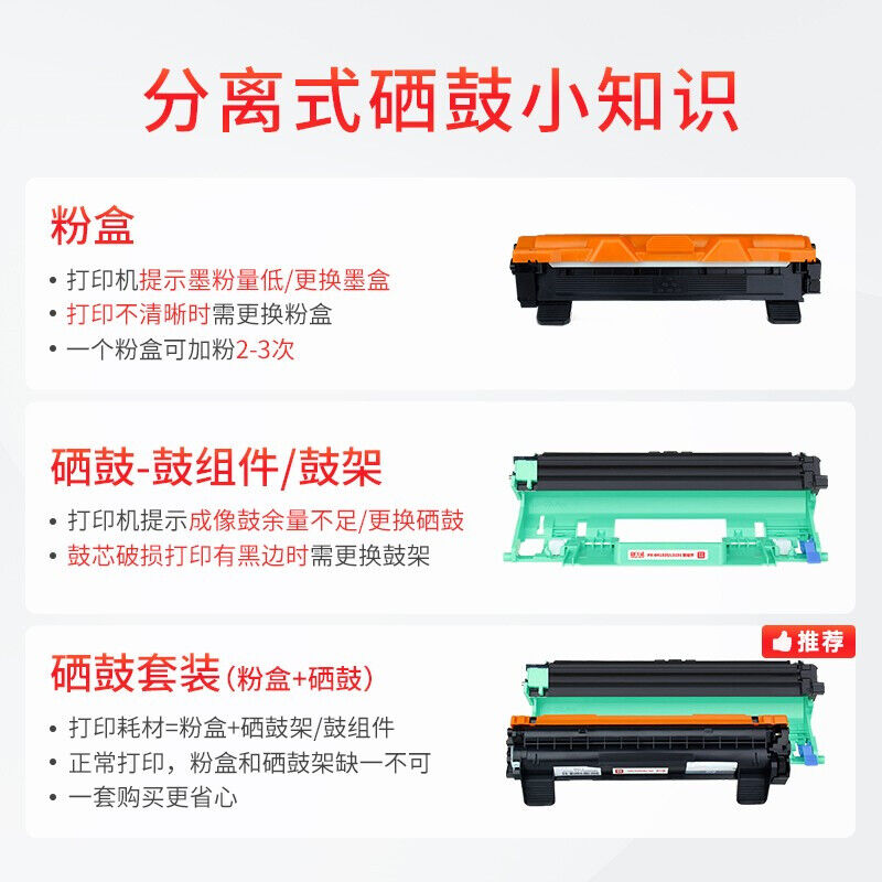 极速天威TN1035粉盒兄弟dcp1618W1608HL12L08M72067216印表机硒鼓