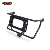 极速适用小牛电动车lUqi us复古前牌照支架防摔前壳保护支架